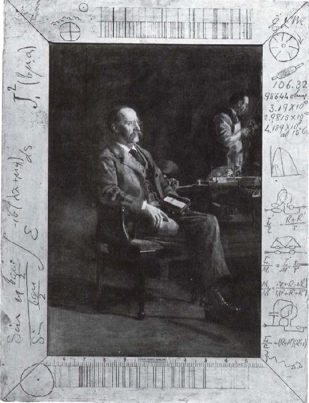 Bildnis des Physikers Henry A Rowland, Thomas Eakins